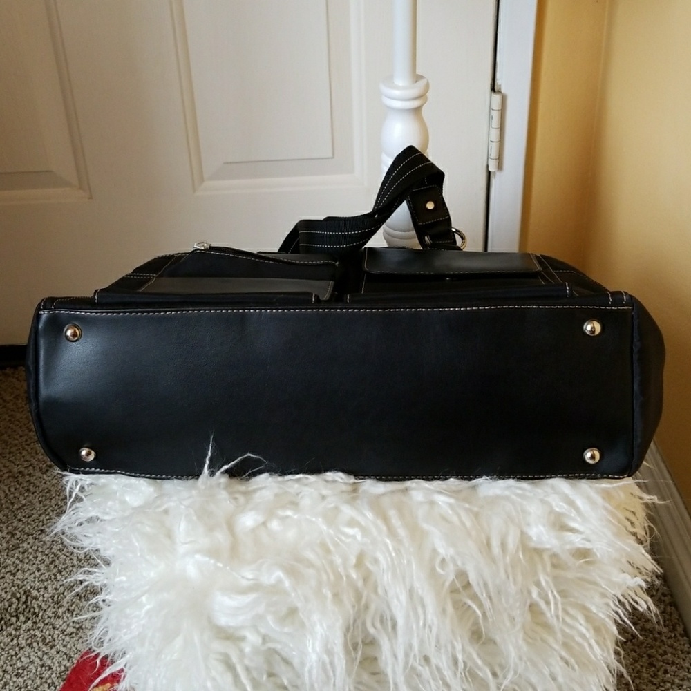 Computer case , black vinyl w/plckets - Picture 4 of 8